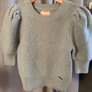 Abercrombie & Fitch - Puff Sleeve Sweater Tee